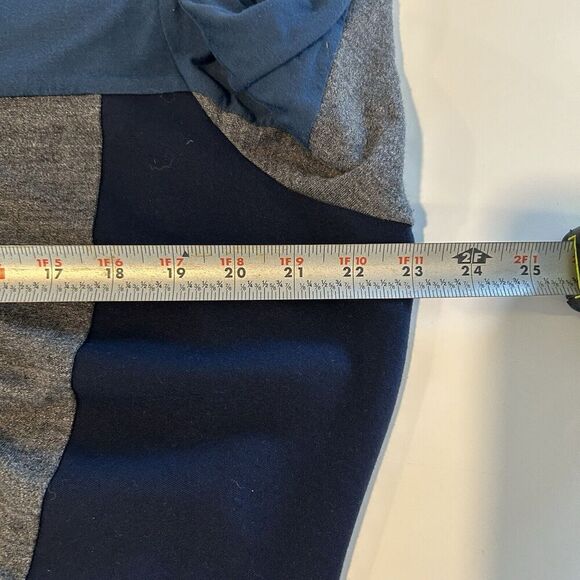 Soft Surroundings Maxi Dress Womens 1X Colorblock Viscose Stretch Casual - Picture 9 of 10